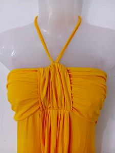 BEAUTIFUL YELLOW DRESS