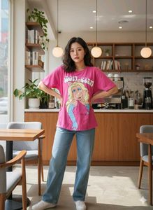 Pink Miss Piggy Graphic Tee