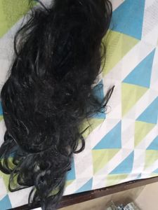 Hair Wig Black Colour With Layer Cut