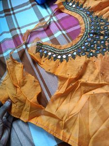 Elegant Embroidered Kurta material