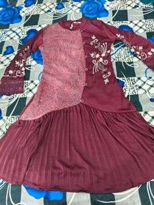 Elegant Ethnic Kurta Set hand work