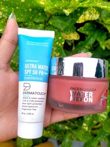 🔥OFFER🔥Combo Of Sunscreen &amp; Facial Mask❤️
