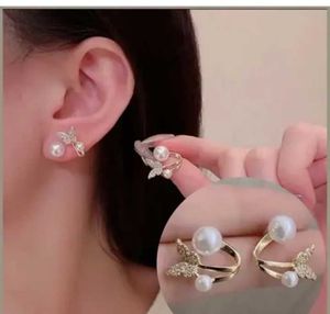 Pearl Butterfly Earrings
