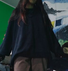 Oversize Black Sweater /Discount In 320