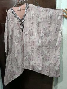 Elegant Flowy Kaftan Top