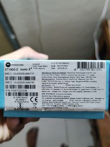 MotoX4 6/64 (Super black),Free Skullcandy Earphone