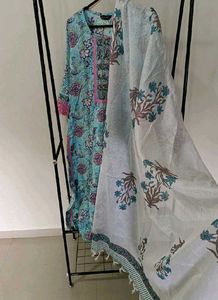 Floral Print Kurta Set