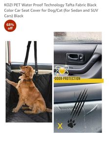 Pet Car Seat Cover