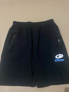 Black &#39;CRUSH&#39; Shorts