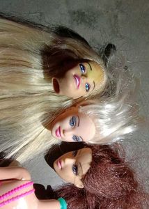 Barbie Bodies With 3 Heads