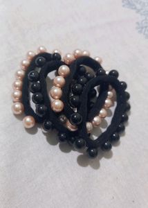 Pearl Rope Band Rubber Hair Accessory
