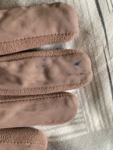 Soft Pink Winter Gloves
