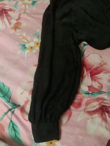 Black Crop Top