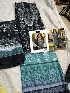 combo Unstitched Dress Material