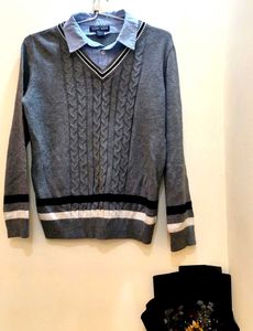 Hunt Kids Sweater &amp; Shirt Set