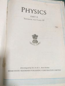 Old Ncert Physics Class 11 Part 2