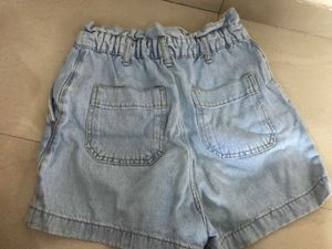 Blue Denim Shorts