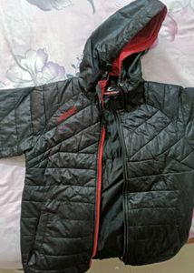 Stylish Black Quilted Jacket