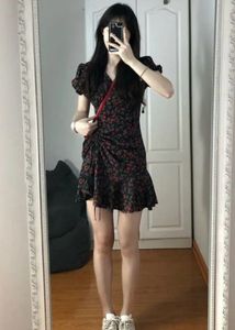 Floral Print Mini Dress