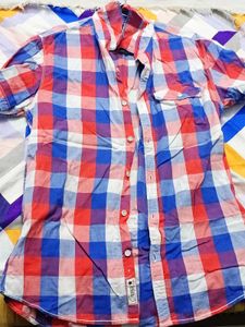Multi Colored Striped Shirt (Checked)