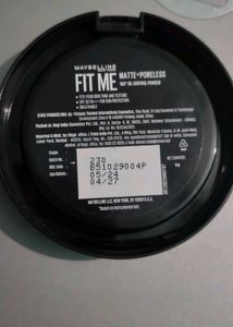 Maybelline Fit Me Matte+Poreless Compact Powder