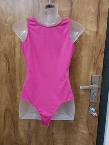 Pink Sleeveless Bodysuit