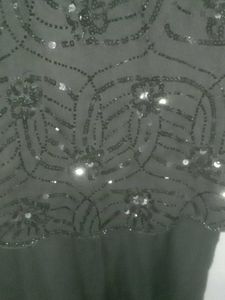 Beautiful Black Frock Dress