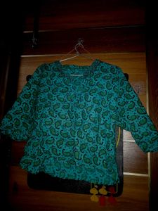 Paisley Print Blouse