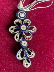Handmade Flower Quilling Jewellery Set