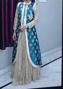 Banarasi Coat with gown