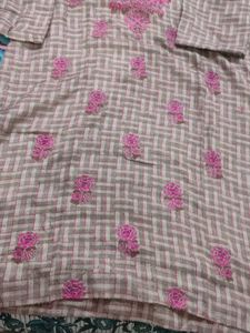 Embroidered woolen suit set