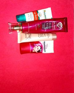 Combo Of Spf Foundation Cc Cream &amp; Lipstick &amp;Balm
