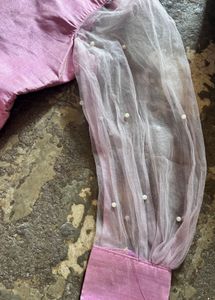 Girls Pink Dress &amp; Pant Set