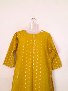 Lime Green Casual Kurta (Women&#39;s)