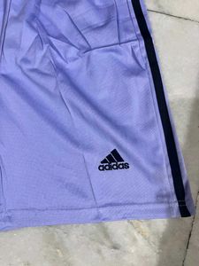 ADIDAS REAL MADRID PURPLE SHORTS