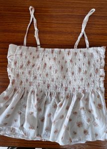 Floral Ruffle Cami Top