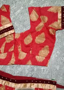 Bridal Lehenga Maroon And Silver Colour