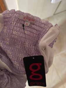Lavender Short Dress