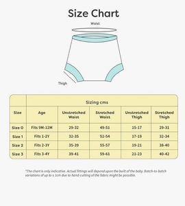 SUPERBOTTOMS Padded Underwear For Potty Training