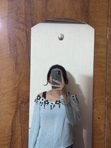 Sky Blue Pinterest Top