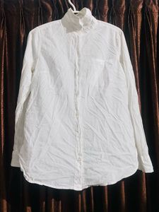Classic White Full-sleeve Shirt