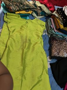 Lime Green Palazzo Pants