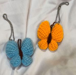 Any 1 crochet keychain @ ₹150