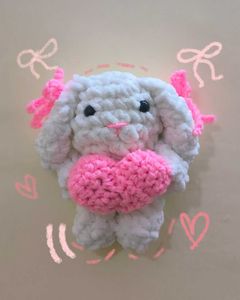 crochet bunny plushie