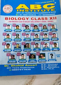 Biology Class Xll