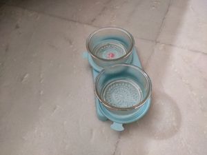 Bowl Set With Tray