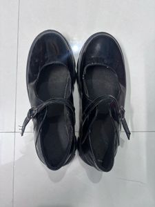 Black Mary Jane Platforms