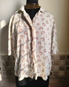 🎁Buy 2 Get 1 Free🎁 Rainbow Print Shirt XL/ XXL