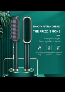 Electric Brush Hair Straightener