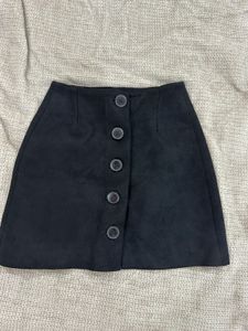 Bershka Mini Skirt With Button